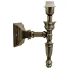 Lampetter-Hallbergs Waldorf Vägglampa Antik Silver