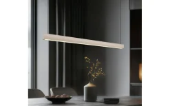 Avlånga Taklampor < Trio Lighting Wallace Taklampa LED varm beige