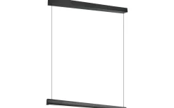 Avlånga Taklampor-Trio Lighting Wallace Takpendel LED mattsvart