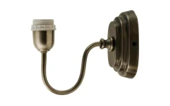 Lampetter-Hallbergs Wally Vägglampa Antik Silver