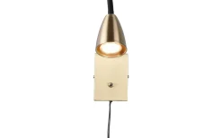 Läslampor < Trio Lighting Wanda Vägglampa GU10 matt mässing