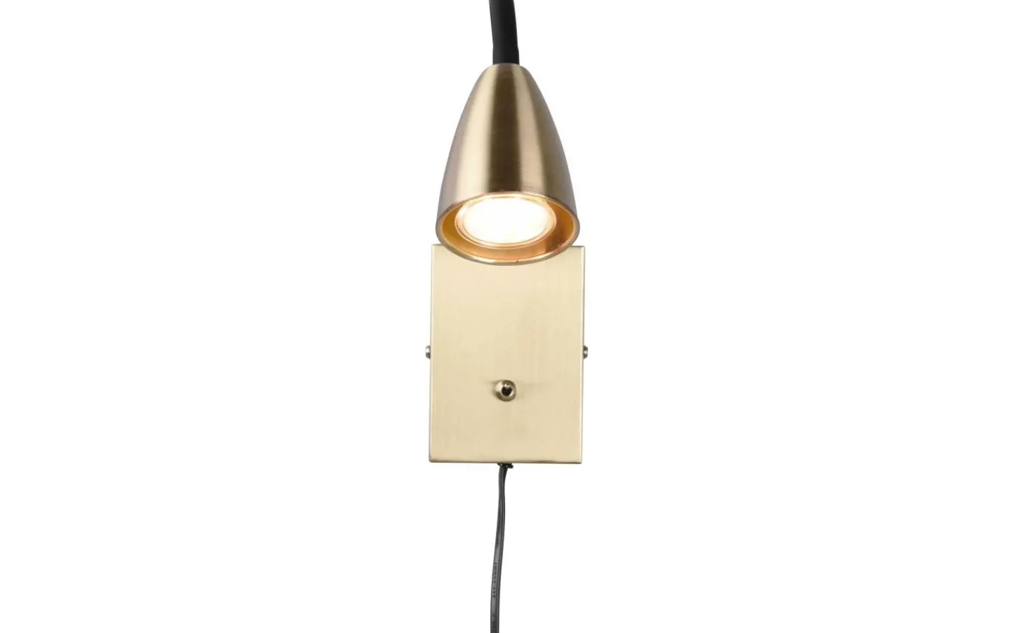 Läslampor < Trio Lighting Wanda Vägglampa GU10 matt mässing