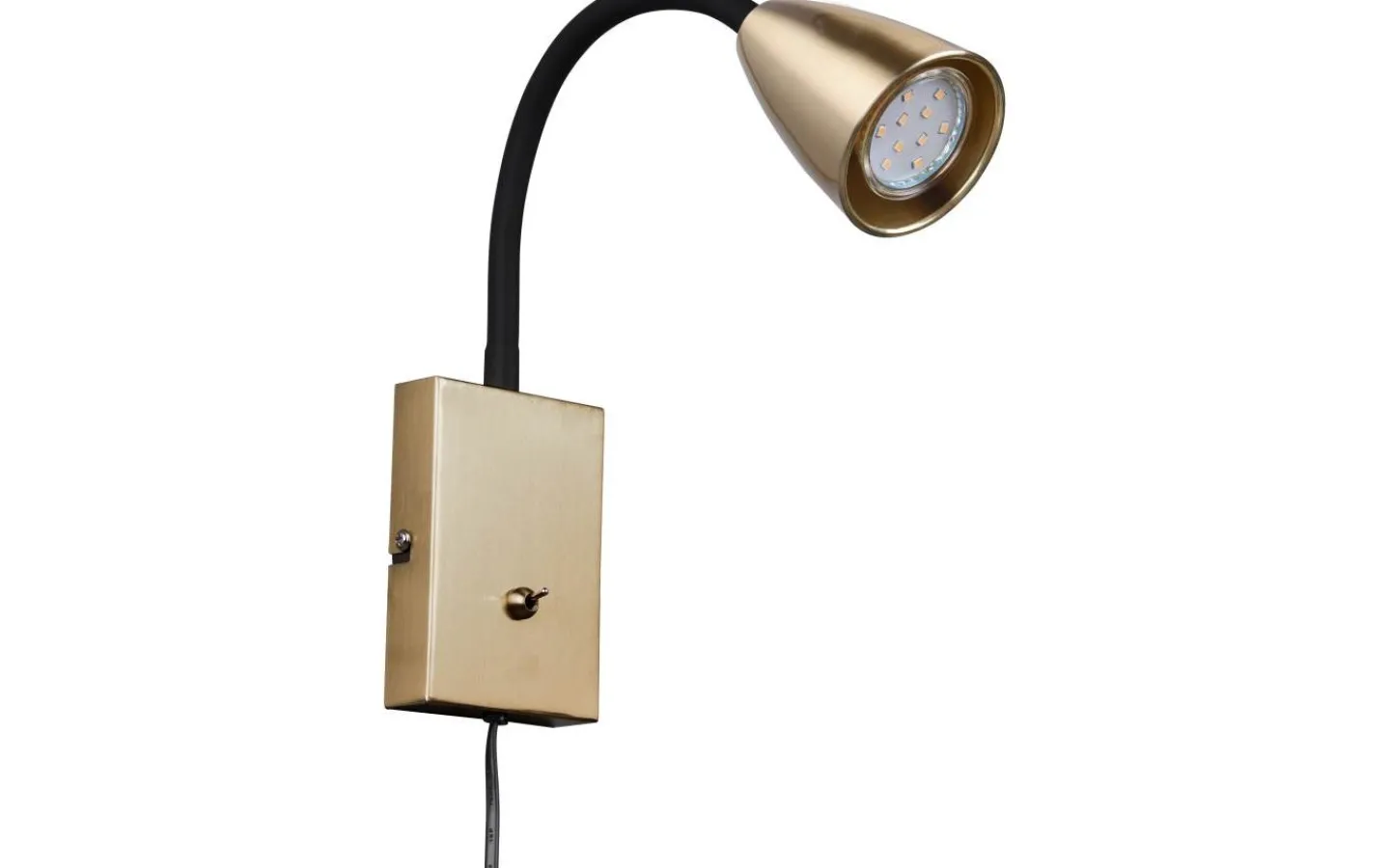 Läslampor < Trio Lighting Wanda Vägglampa GU10 matt mässing