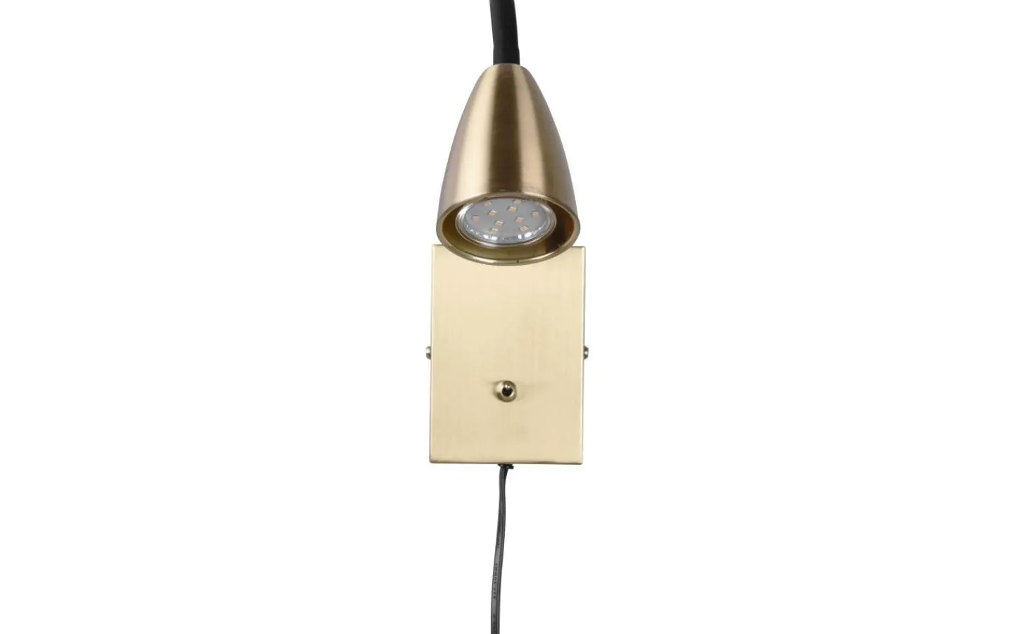 Läslampor < Trio Lighting Wanda Vägglampa GU10 matt mässing