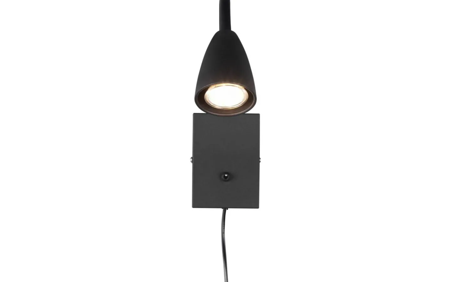Läslampor-Trio Lighting Wanda Vägglampa GU10 mattsvart