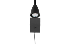 Läslampor-Trio Lighting Wanda Vägglampa GU10 mattsvart