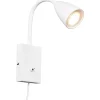 Läslampor-Trio Lighting Wanda Vägglampa GU10 matt vit