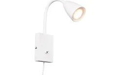 Läslampor-Trio Lighting Wanda Vägglampa GU10 matt vit