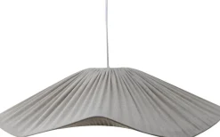 Takskärmar-Hallbergs Wave Takskärm 50cm Linne Natur