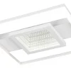 Plafonder-Reality Wheeler Plafond LED fyrkantig mattvit 4000K