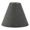 Toppringsskärmar-Hallbergs Wilby Toppringskärm Ø22cm Mörkgrå