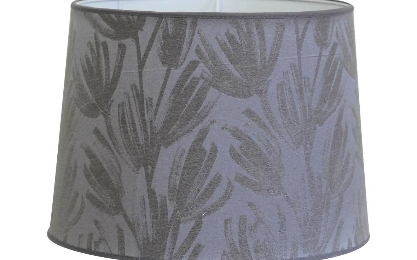 Mönstrade Lampskärmar-Hallbergs Wilder Lampskärm Ø35cm Grafitgrå