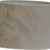 Mönstrade Lampskärmar|Ovala Lampskärmar < Hallbergs Wilder Lampskärm Oval 30cm Sand