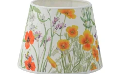 Mönstrade Lampskärmar-Hallbergs Wildflower Sunny Field Lampskärm Ø17cm Offwhite