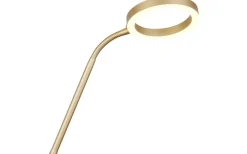 Uplight|Golvläslampor < Trio Lighting Willis Golvlampa LED guld