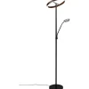 Uplight|Golvläslampor < Trio Lighting Willis Golvlampa LED med läslampa mattsvart