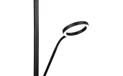 Uplight|Golvläslampor < Trio Lighting Willis Golvlampa LED med läslampa mattsvart