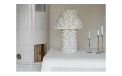 Bordslampor-Hallbergs Willow Bought Bordslampa 65cm Linen William Morris