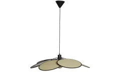 Stora Taklampor Ø70-150 Cm-Cottex Wing Taklampa 80cm Natur/Svart