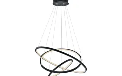 Stora Taklampor Ø70-150 Cm < Trio Lighting WiZ Aaron Taklampa 80cm LED antracit RGBW