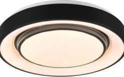 Plafonder-Reality WiZ Mona Plafond LED mattsvart stjärnljus RGBW