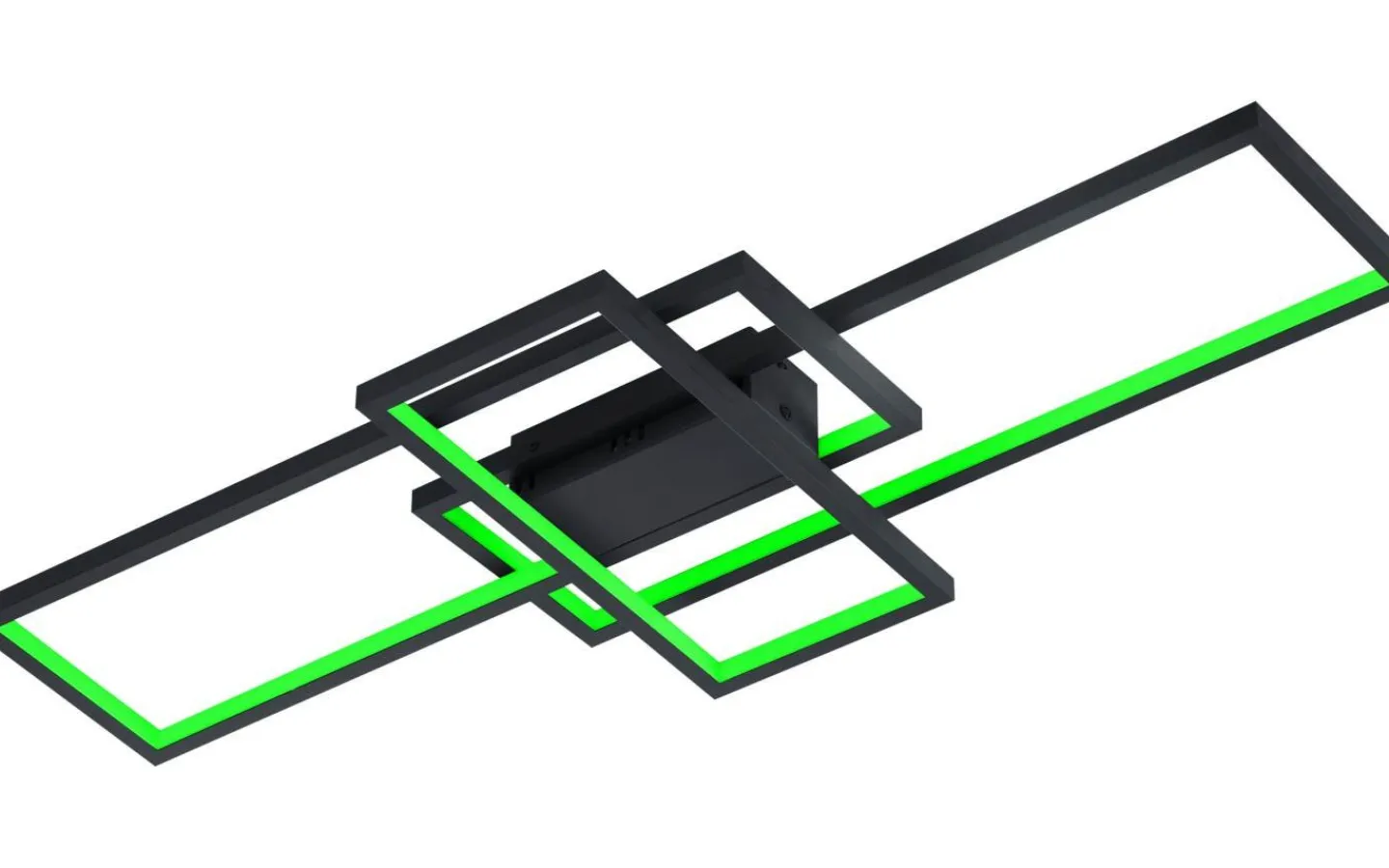Plafonder < Trio Lighting WiZ Thiago Plafond LED 104cm antracit RGBW