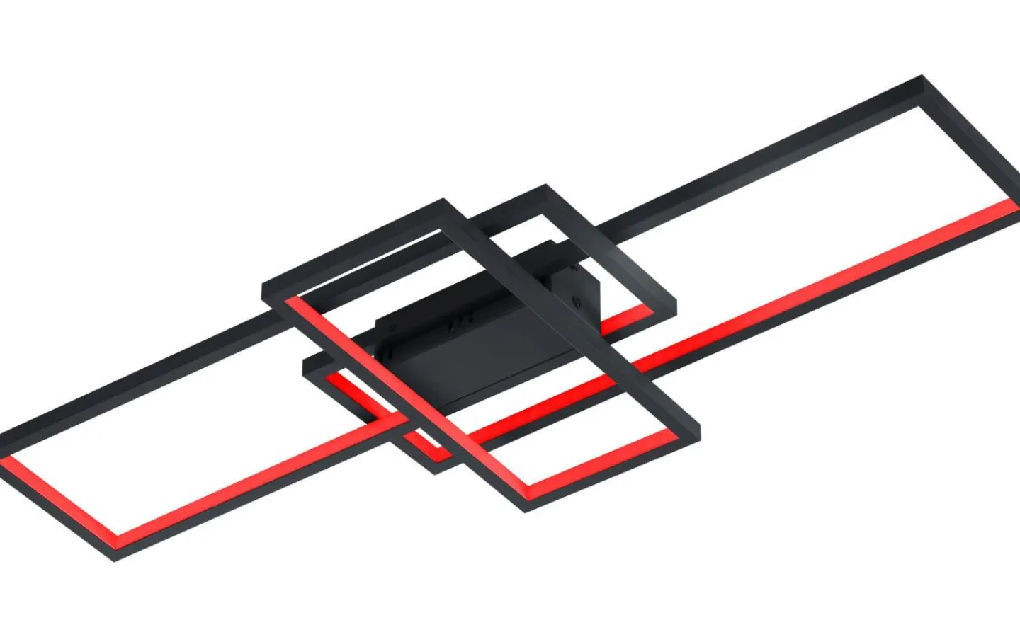 Plafonder < Trio Lighting WiZ Thiago Plafond LED 104cm antracit RGBW