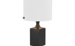 Bordslampor-By Rydens Woody Bordslampa 41cm Svart/Vit