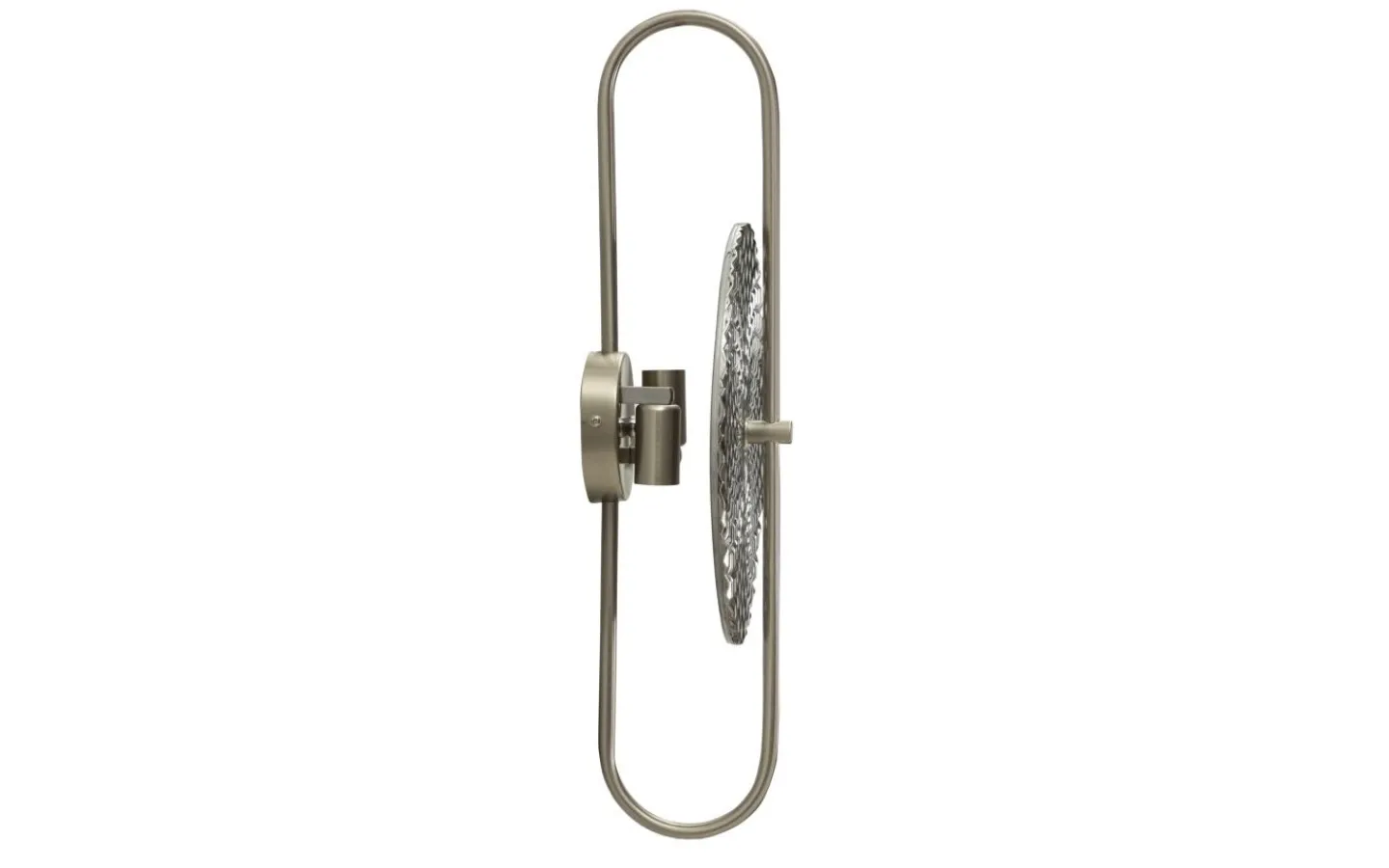 Lampetter-Mauro Ferretti Xtra Vägglampa 54cm Silver