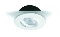 Downlights, Spotlight|230V Led Spotlights < Malmbergs Yar Downlight 2700K 7W Vit 230V IP44