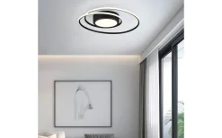 Plafonder-Trio Lighting Yava Plafond LED mattsvart