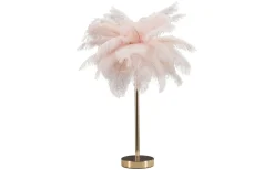 Bordslampor < Mauro Ferretti Yoga Bordslampa Palm 55cm Rosa/Guld