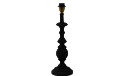 Lampfötter-Hallbergs Yorkshire Lampfot 46cm Antik Svart