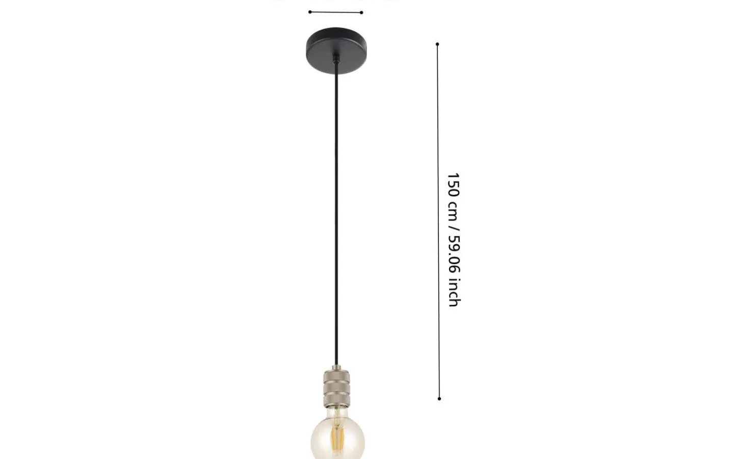Fönsterlampor < Eglo Yorth Fönsterlampa 5cm Silver