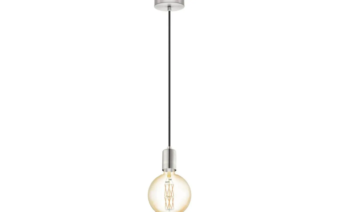 Sladdställ Med Sockel < Eglo Yorth Takupphänge 10cm Silver