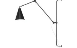 Läslampor < By Rydens Yukon Vägglampa 49cm Matt Svart