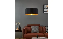 Stora Taklampor Ø50-69 Cm < Eglo Zaragoza Taklampa 53cm Svart/Guld