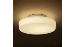Badrumslampor Tak-Rendl Zara Plafond 26cm 12W 3000K Vit/Krom IP44