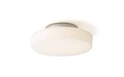 Badrumslampor Tak-Rendl Zara Plafond 26cm 12W 3000K Vit/Krom IP44