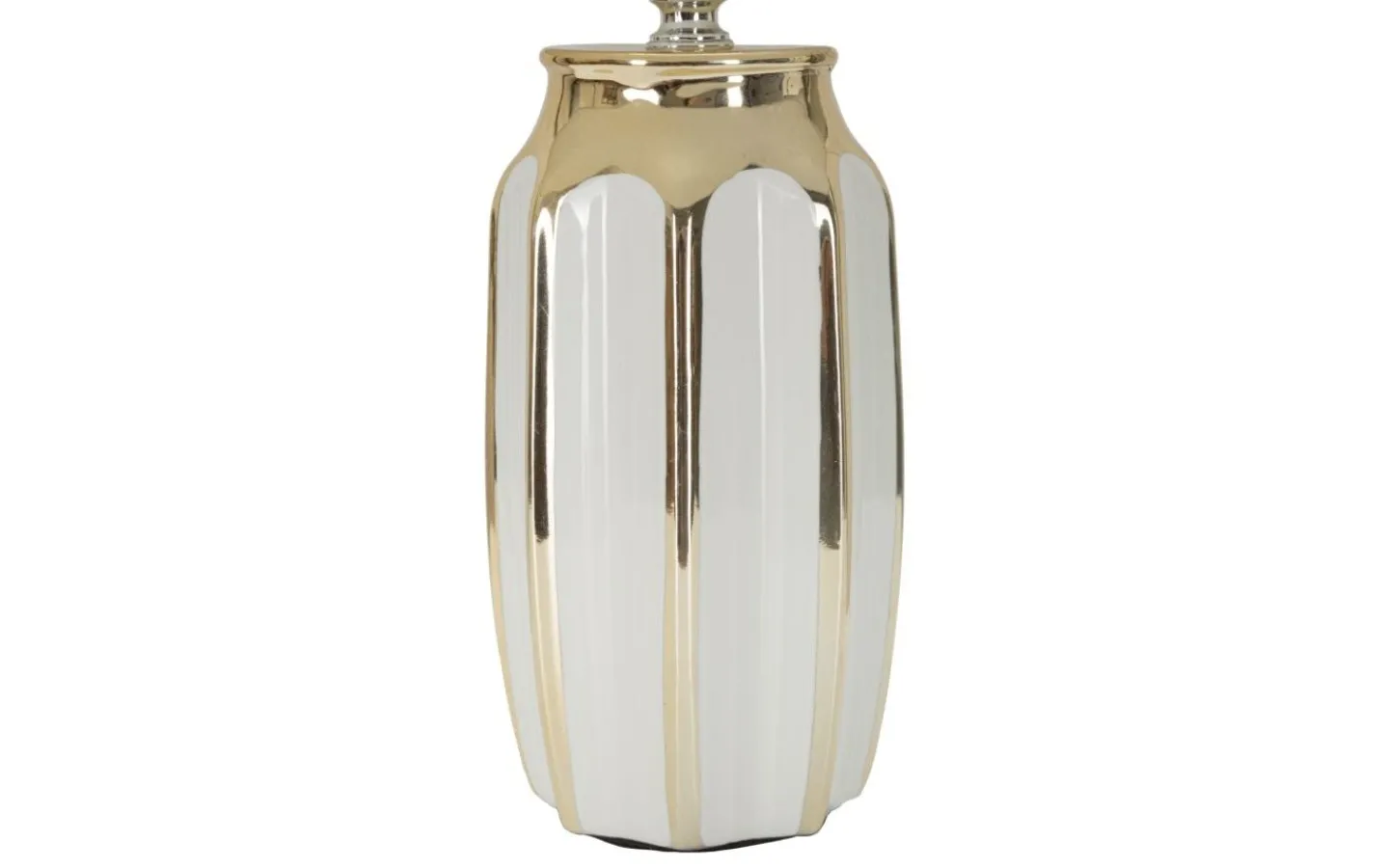 Bordslampor-Mauro Ferretti Zenit Bordslampa 40,5cm Vit/Guld