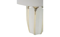 Bordslampor-Mauro Ferretti Zenit Bordslampa 40,5cm Vit/Guld