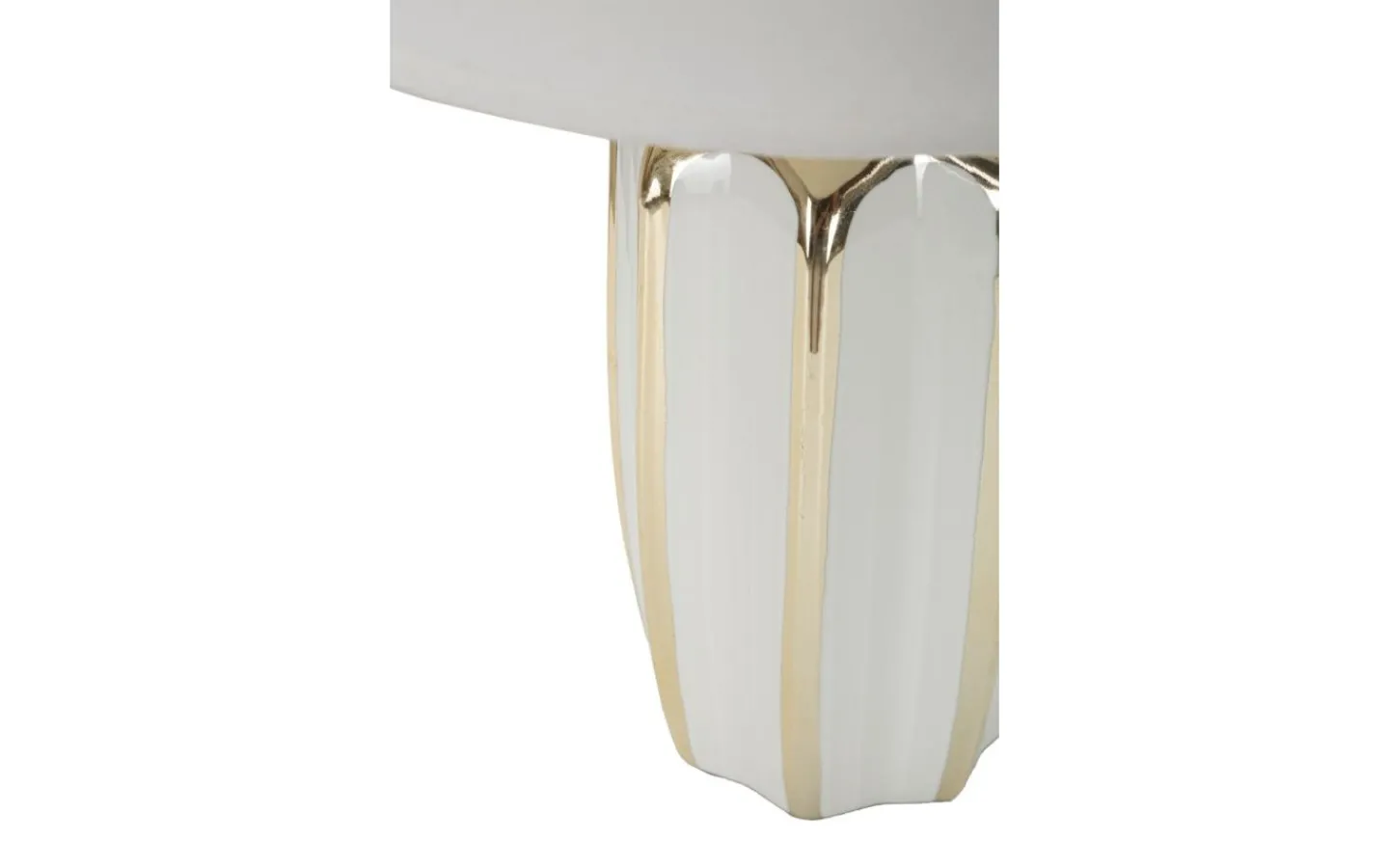 Bordslampor-Mauro Ferretti Zenit Bordslampa 40,5cm Vit/Guld