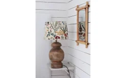 Lampfötter-Hallbergs Zenit Lampfot 47cm Åldrat Trä