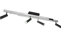 Avlånga Takspotlights|Takspot Med Minst 4 Lampor < Trio Lighting Zeno Spotlight LED 4-delat borstat aluminium/mattsvart