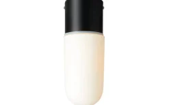 Badrum|Badrumslampor Tak < Markslojd Zen Taklampa Badrum IP44 Svart/Opal