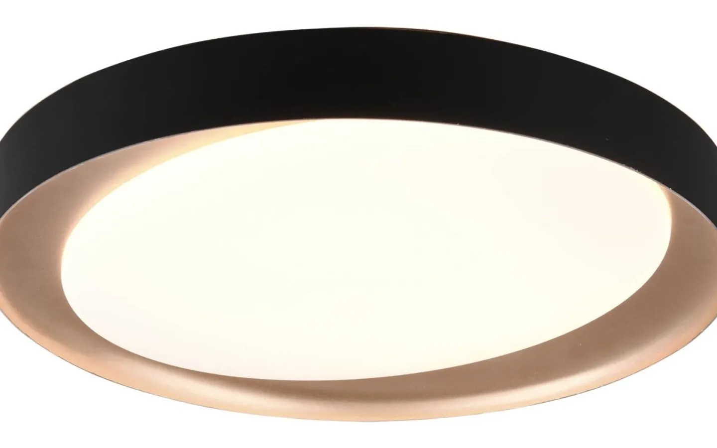 Badrumslampor Tak-Reality Zeta Plafond LED svart/guld