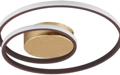 Badrumslampor Tak < Reality Zibal Plafond LED rustik/guld