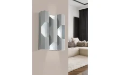 Lampetter < Eglo Zinacua Vägglampa LED 3000K 4x4,5W Silver