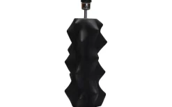 Vardagsrum|Sovrum < Hallbergs Zircon Lampfot 49cm E27 Black Matted