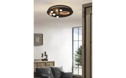 Badrumslampor Tak-Trio Lighting Zodiac Plafond LED mattsvart